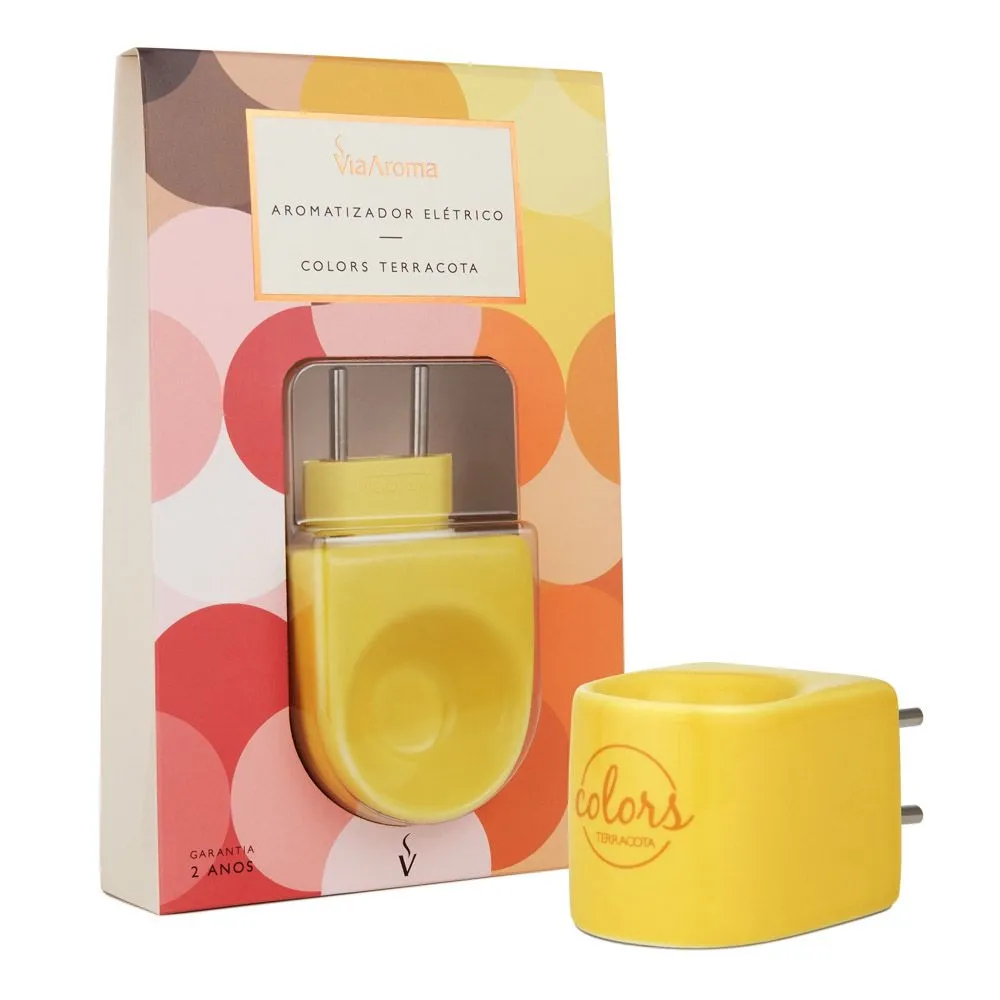 AROMAT. VIA AROMA COLORS TERRACOTA AMARELO