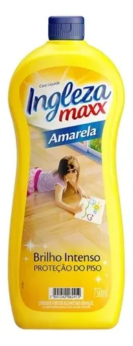CERA LIQUIDA INGLEA MAX 750ML AMARELA