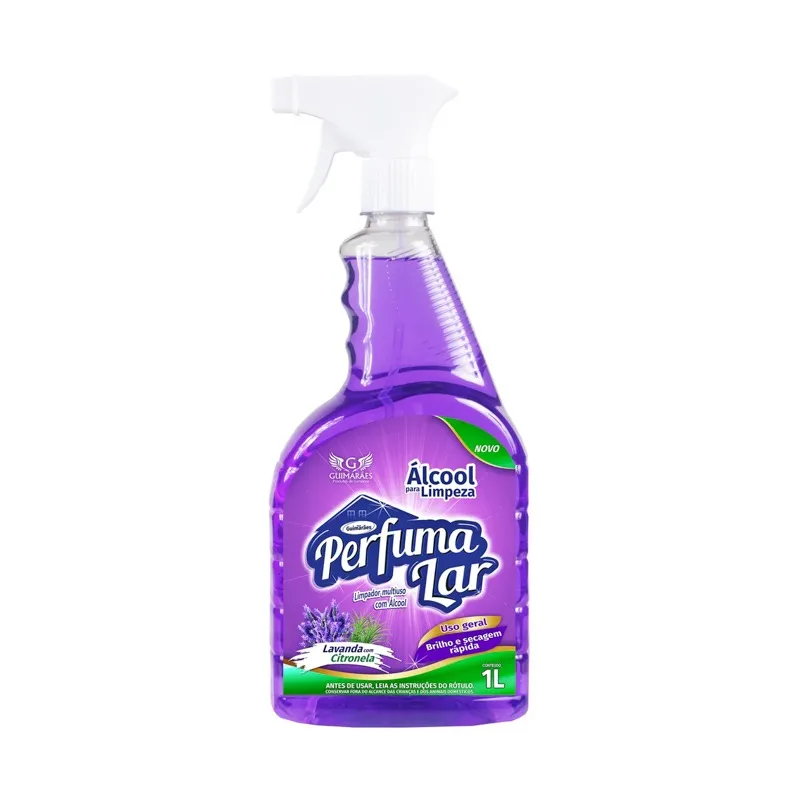 LIMPADOR COM ALCOOL LAVANDA 1L GUIMARAES