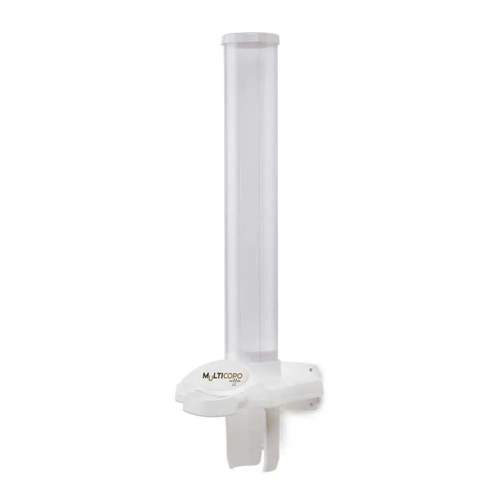 DISPENSER POUPADOR DE COPOS 50ML. COFFEE NOBRE BRANCO