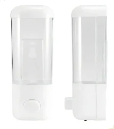 DISPENSER CRYSTAL DE PAREDE 700ML BRANCO GALERA