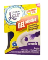GEL ADESIVO SUAVE LAR C/ 6 LAVANDA