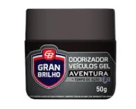 ODORIZADOR GEL P/ VEICULOS 50 GR AVENTURA GRAN BRILHO