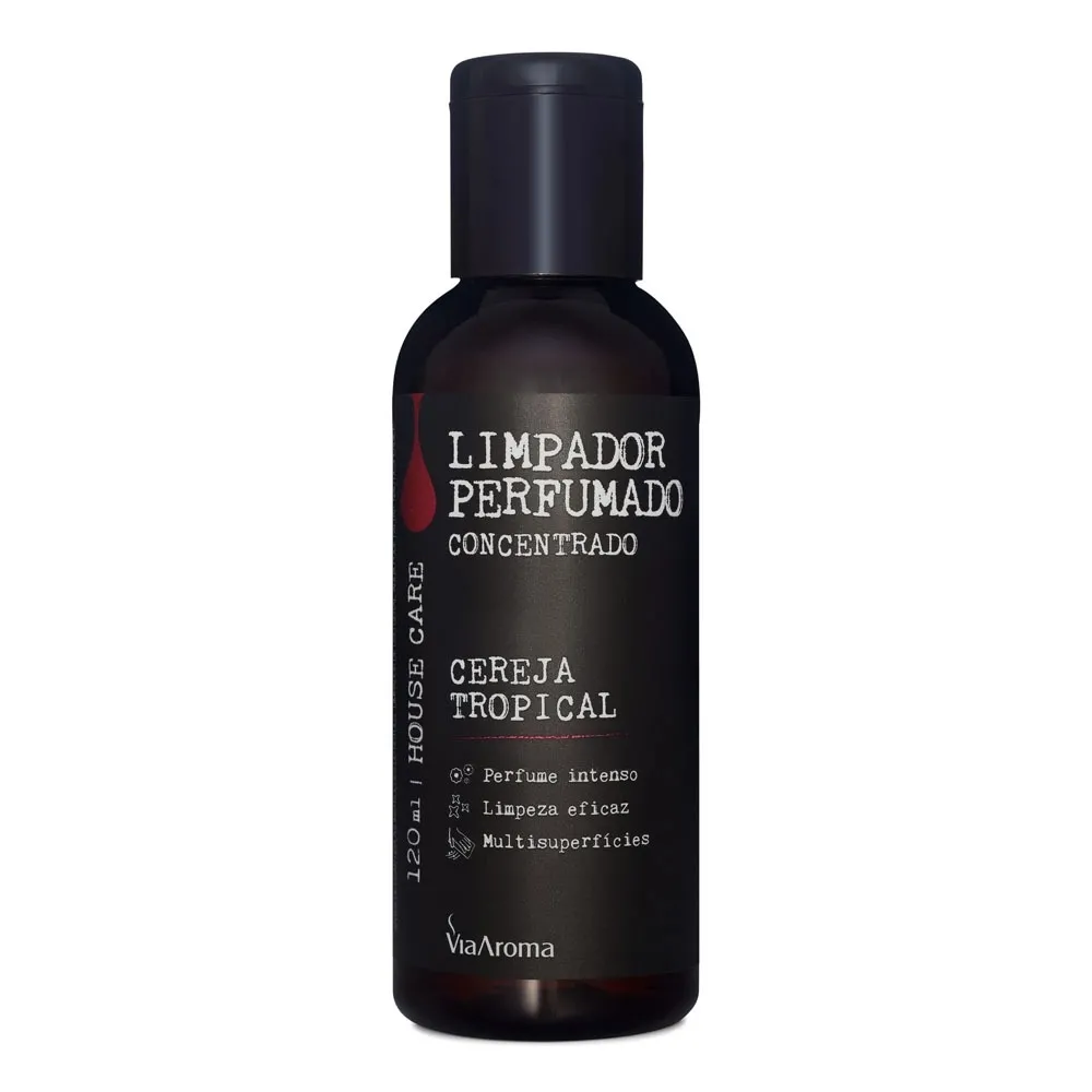 LIMPADOR PERFUMADO 120ML CEREJA TROPICAL VIA AROMA