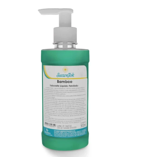 SABONETE LIQUIDO BAMBOO 500ML SUAVETOK
