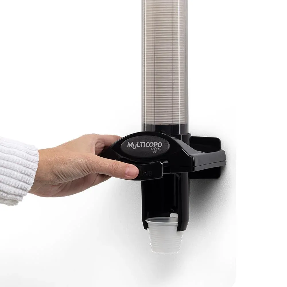 DISPENSER POUPADOR DE COPOS 50ML. PRETO COFFEE - NOBRE