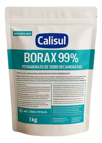 BORAX - TETRABONATO DE SÓDIO DECAHIDRATADO 1KG