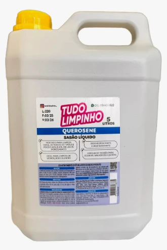 SABAO DE QUEROSENE 5L TUDO LIMPINHO