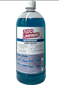 SABAO DE QUEROSENE 1L TUDO LIMPINHO