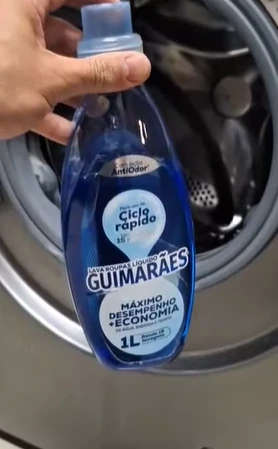 LAVA ROUPAS CICLO RAPIDO ANTIODOR 1L GUIMARAES