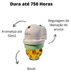 AROMATIZADOR ELETRICO CAMOMILA ROMANA BELLA LUNA