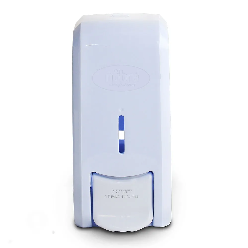 DISPENSER P/SABONETE LIQ./ALCOOL GEL 800ML. (C/RESERV./VALV. XPRO) BRANCO CITY - NOBRE
