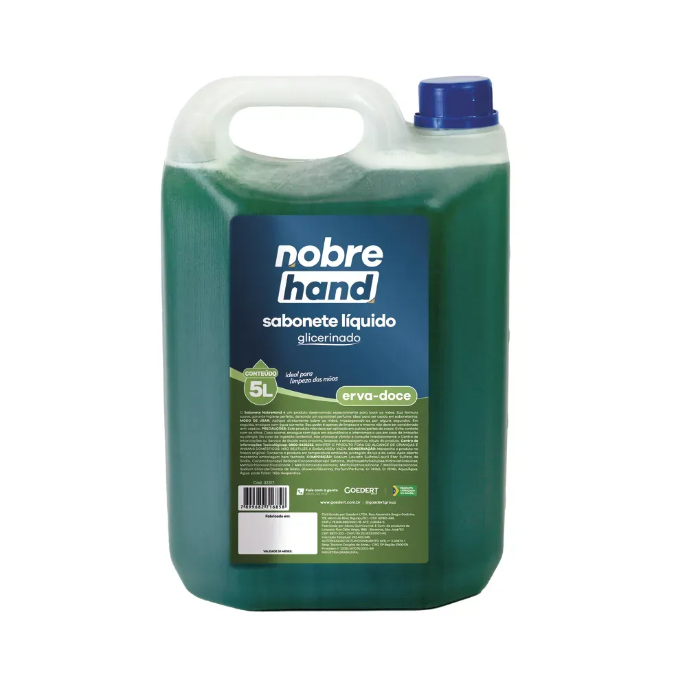 SABONETE LIQUIDO 5L  ERVA DOCE - NOBRE