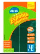 ALKLIN ESPONJA MULTIUSO DUPLA FACE C/4 UN