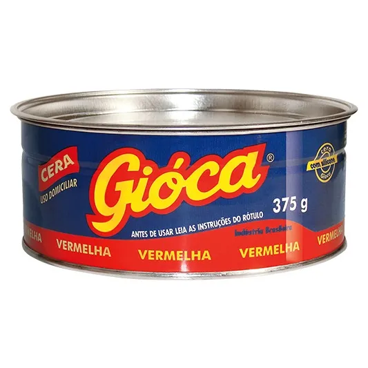 CERA PASTA GIOCA 375G VERMELHA