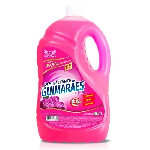 DESINFETANTE FLORAL 5L GUIMARAES