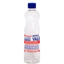 ALCOOL GEL 450G - SUPER VALE