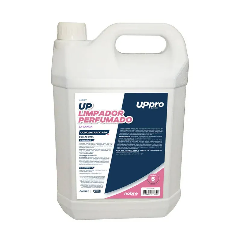 LIMPADOR PERFUMADO 5L 1:20 LAVANDA - UP NOBRE