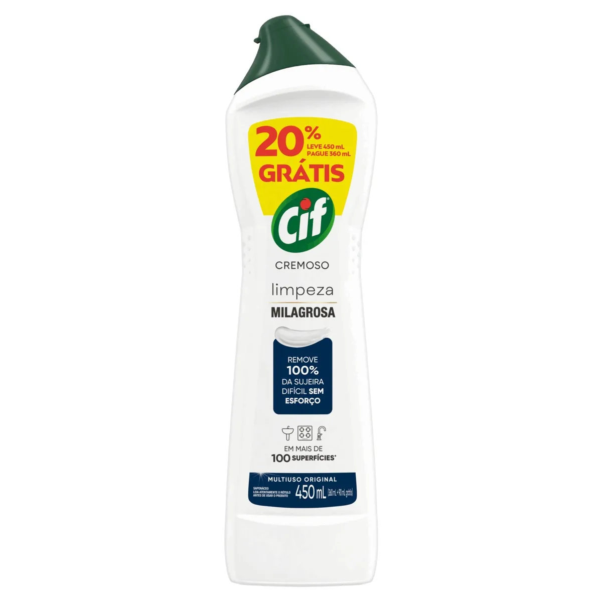 CIF SAPONEACO  CREMOSO MU.ORIGINAL 450ML