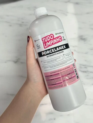 PORCELANEX  DETERGENTE ALCALINO 1 L TUDO LIMPIMHO