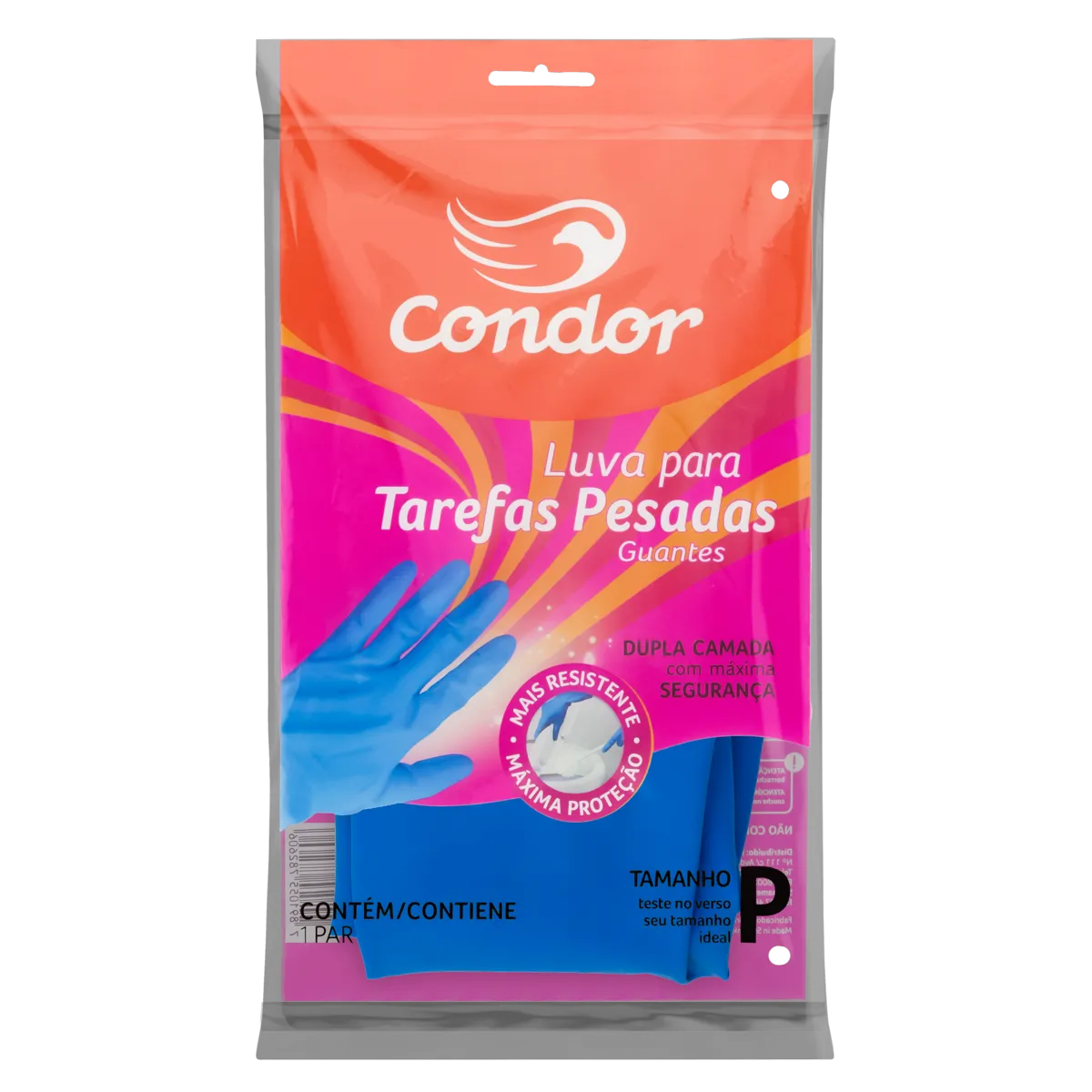 LUVA CONDOR LIMPEZA PESADA PEQUENA