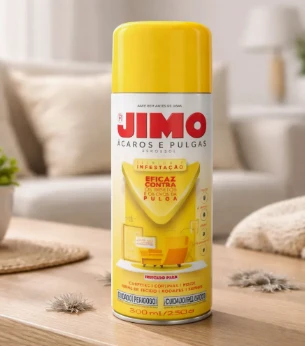JIMO ACAROS E PULGAS AEROSSOL 300ML