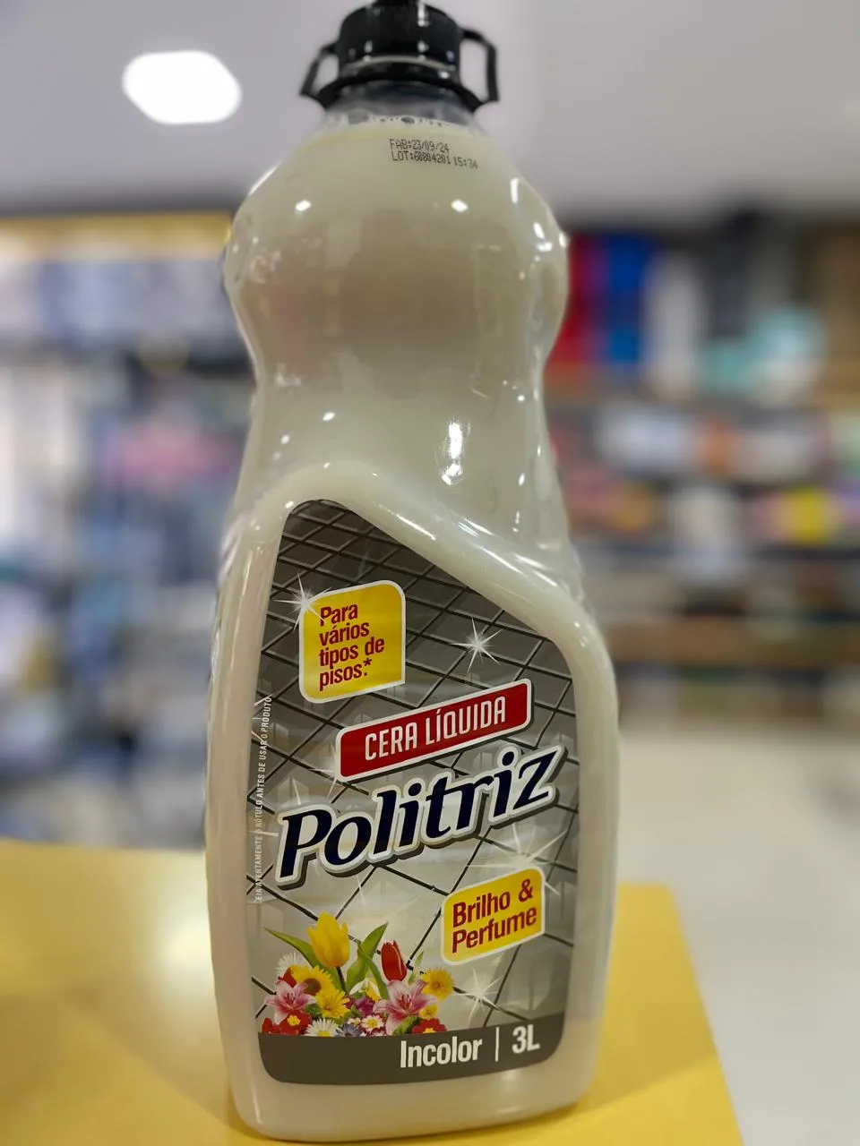 CERA POLITRIZ INCOLOR 3L