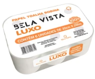 TOALHA BOBINA BELA VISTA LUXO  C/6 R