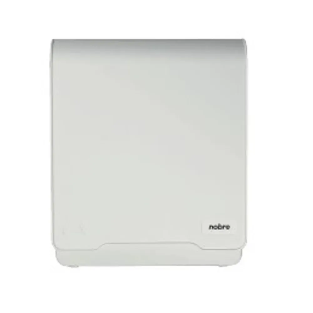 DISPENSER AUTOCORTANTE P/ TOALHA BOBINA MECANICO BRANCO BRAVE - NOBRE