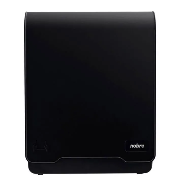 DISPENSER AUTOCORTANTE P/ TOALHA BOBINA MECANICO PRETO BRAVE - NOBRE