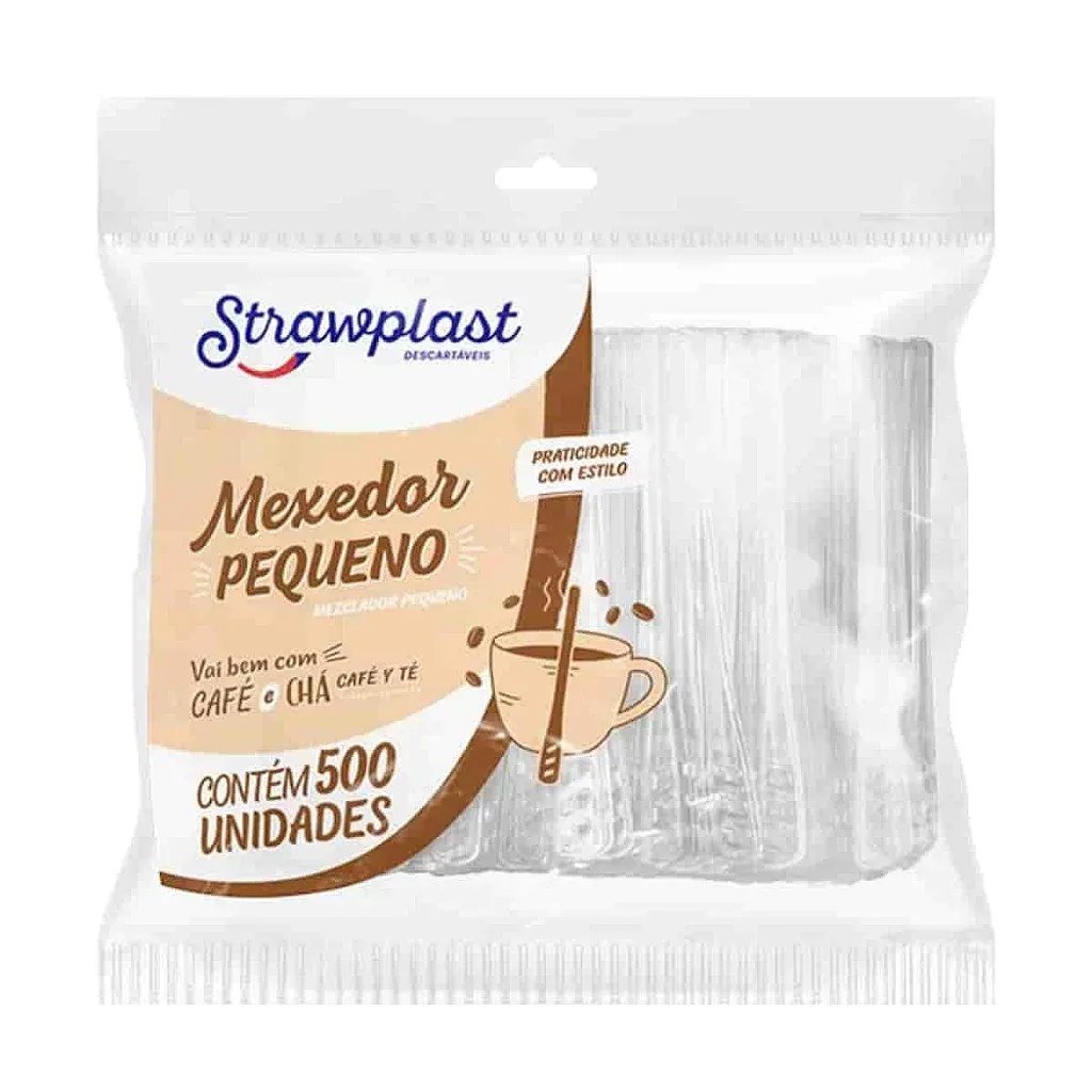 MEXEDOR STRAW. PEQUENO C/500 UN
