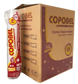 COPOBEL TRANSP PP 200ML C/100