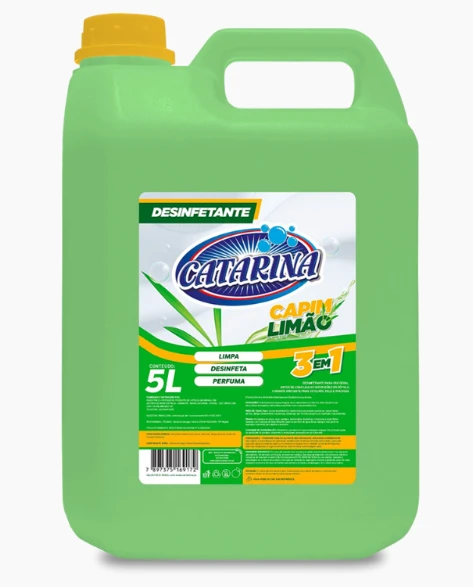 DESINFETANTE CAPIM LIMAO CATARINA 5L