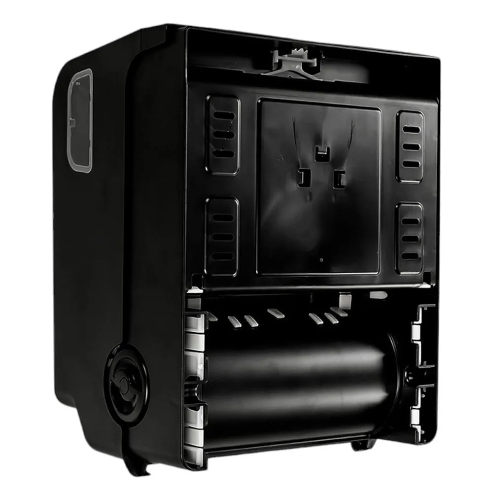 DISPENSER AUTOCORTANTE P/ TOALHA BOBINA MECANICO PRETO BRAVE - NOBRE